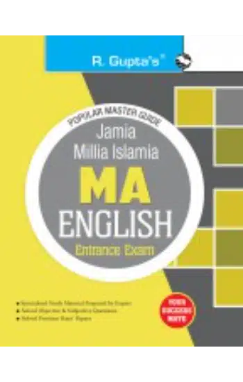 JMI: MA (English) Entrance Exam Guide