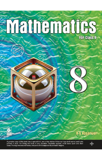 Mathematics for Class 8 - CBSE - by R.S. Aggarwal Examination